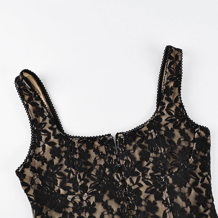 Women's Stretch Lace Camisole Top - view 9